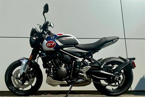 2025 Triumph Trident 660 Triple Tribute Edition in Foxboro, Massachusetts - Photo 3
