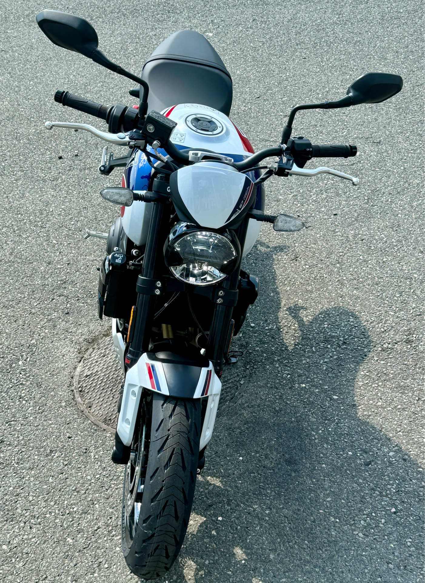 2025 Triumph Trident 660 Triple Tribute Edition in Foxboro, Massachusetts - Photo 12