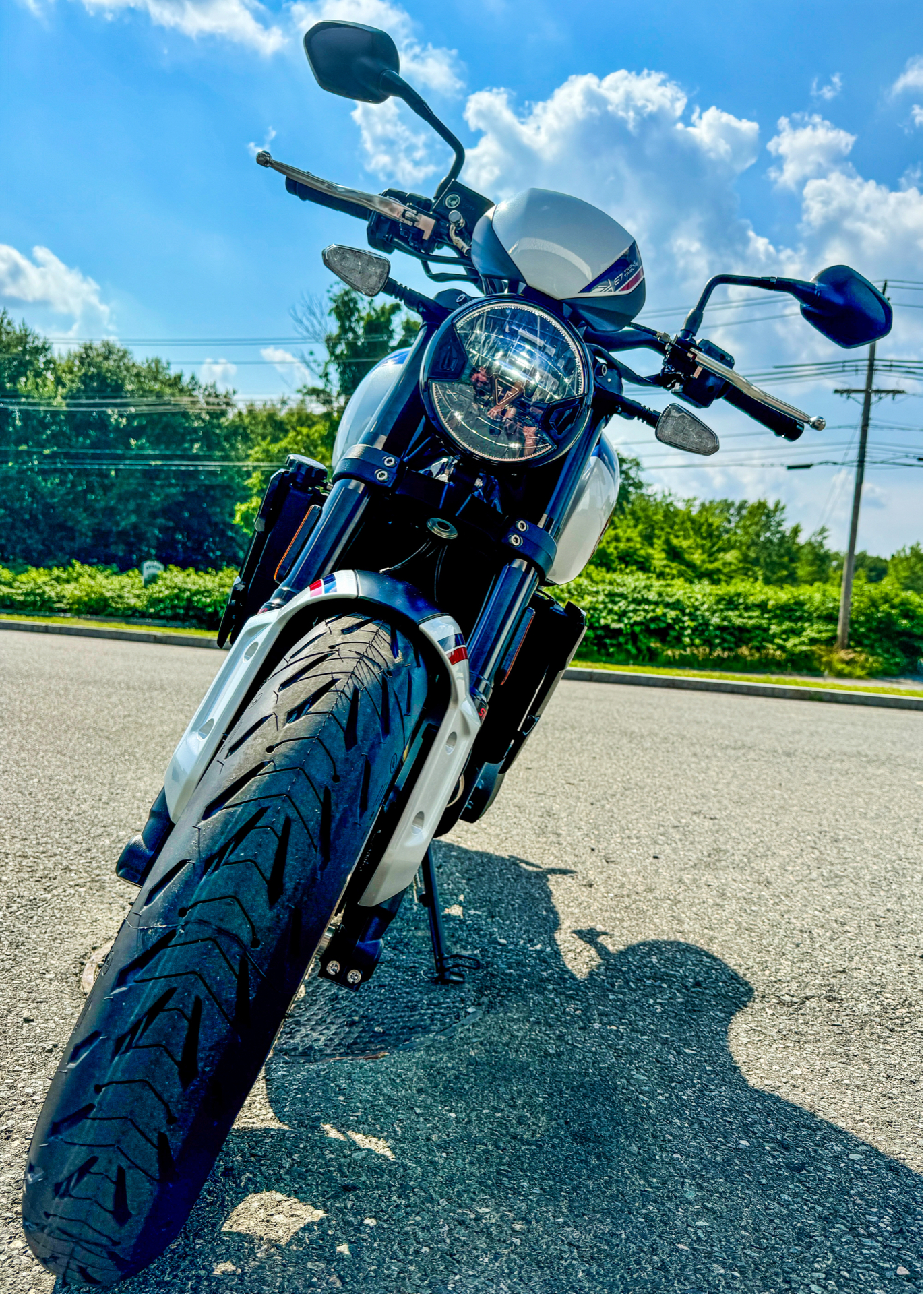 2025 Triumph Trident 660 Triple Tribute Edition in Foxboro, Massachusetts - Photo 27