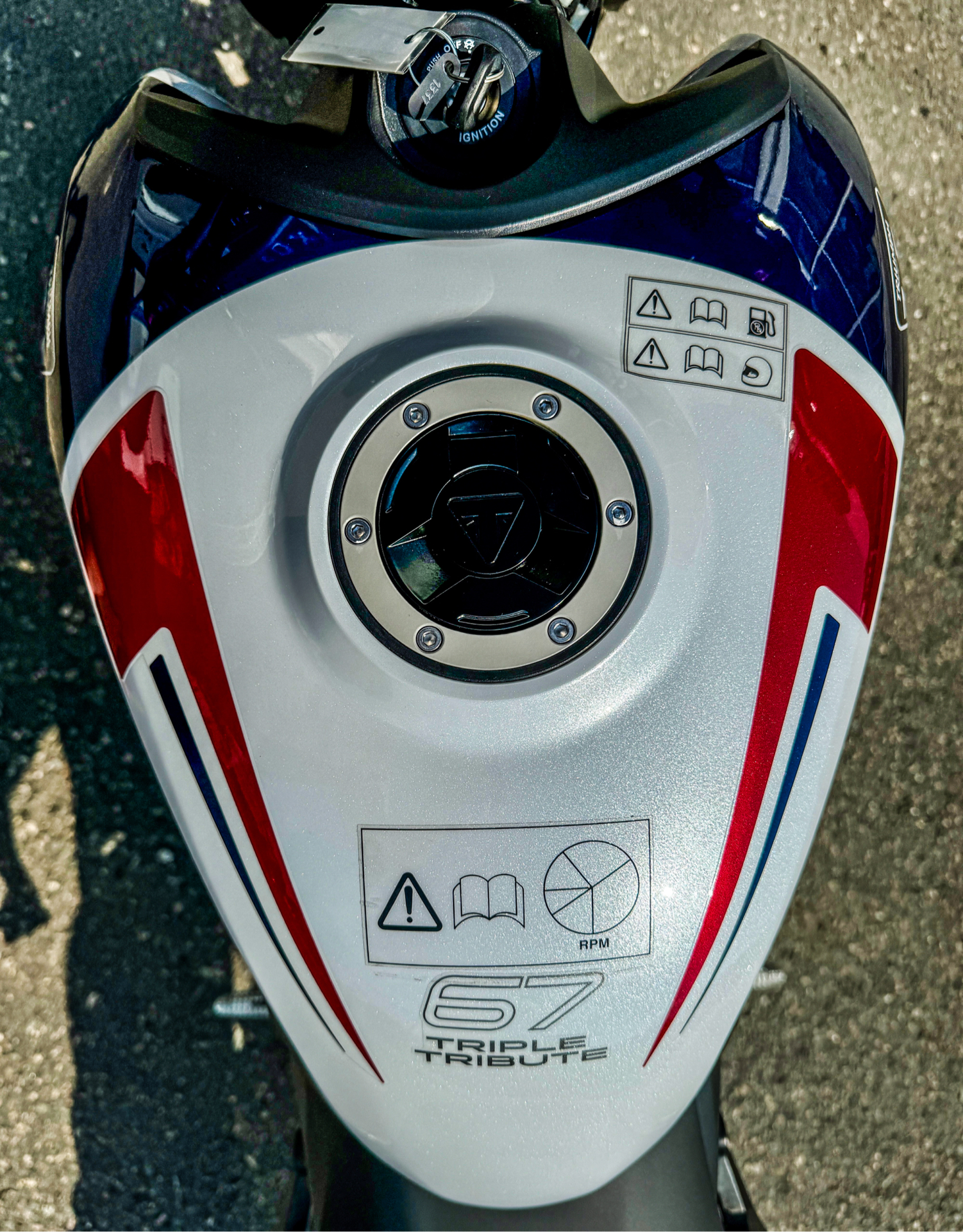2025 Triumph Trident 660 Triple Tribute Edition in Foxboro, Massachusetts - Photo 22