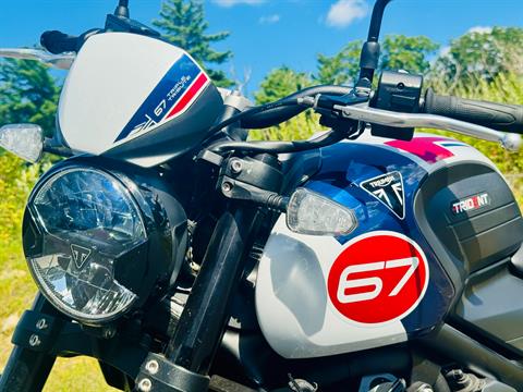 2025 Triumph Trident 660 Triple Tribute Edition in Foxboro, Massachusetts - Photo 14