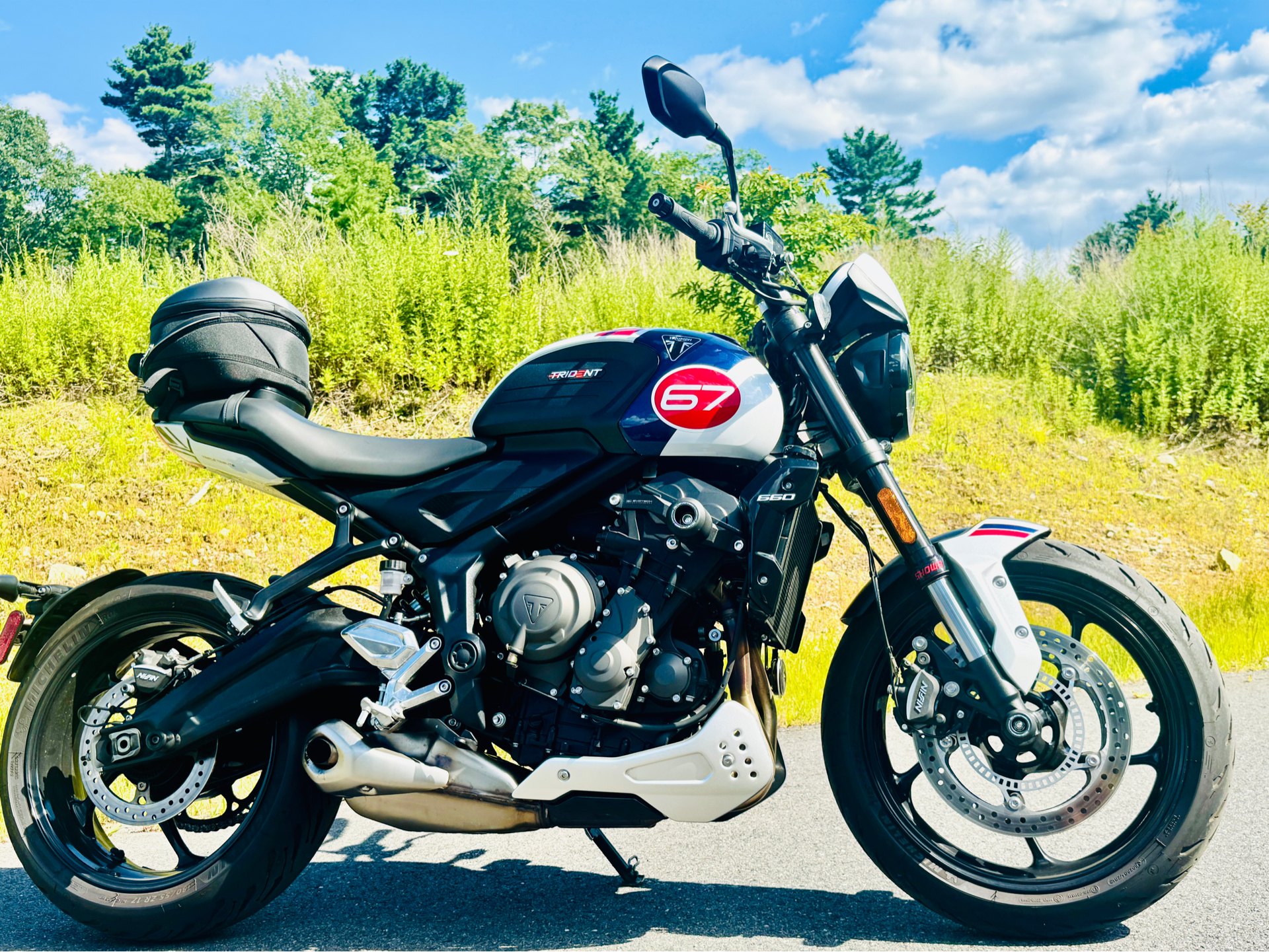 2025 Triumph Trident 660 Triple Tribute Edition in Foxboro, Massachusetts - Photo 23