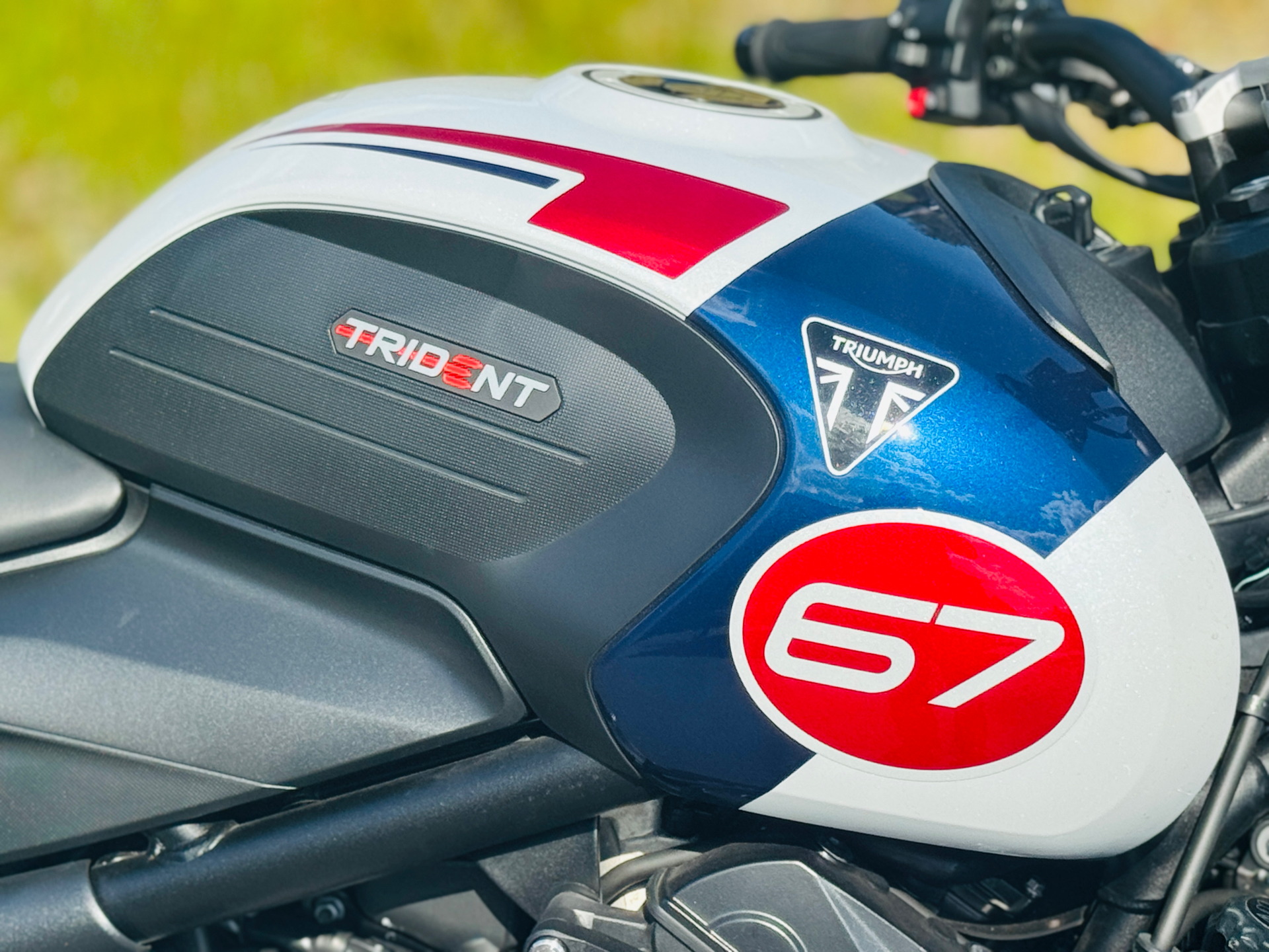 2025 Triumph Trident 660 Triple Tribute Edition in Foxboro, Massachusetts - Photo 2