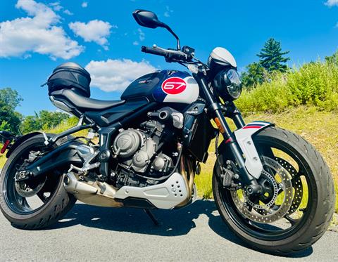 2025 Triumph Trident 660 Triple Tribute Edition in Foxboro, Massachusetts - Photo 5