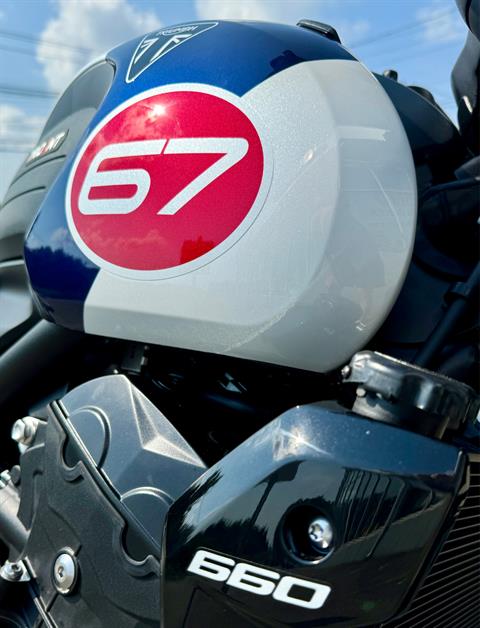 2025 Triumph Trident 660 Triple Tribute Edition in Foxboro, Massachusetts - Photo 20