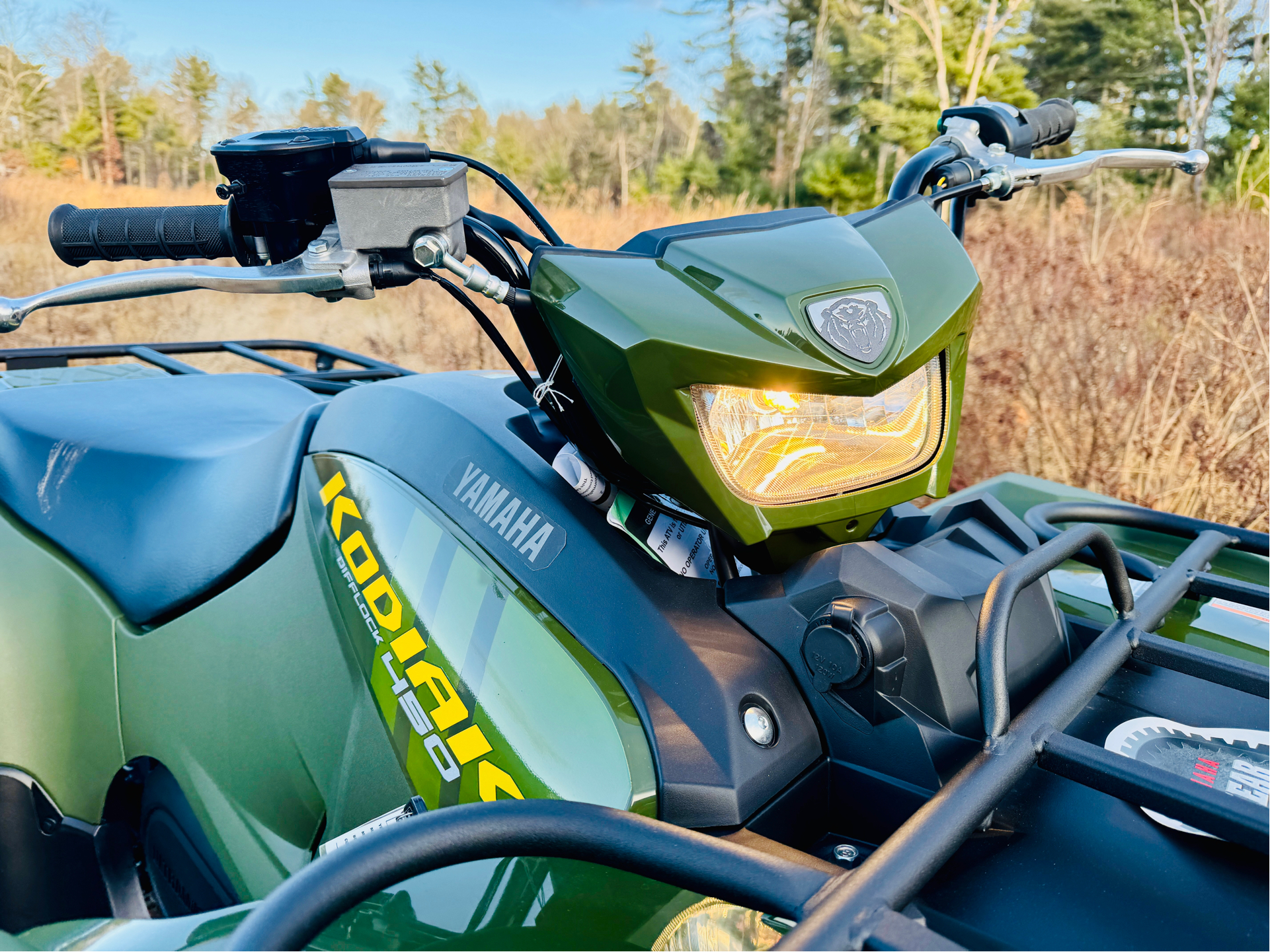 2025 Yamaha Kodiak 450 EPS in Foxboro, Massachusetts - Photo 2
