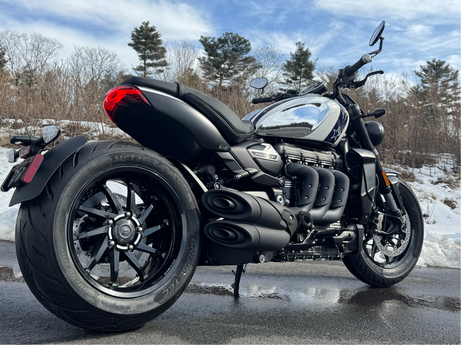 2025 Triumph Rocket 3 Storm R Evel Knievel Limited Edition in Foxboro, Massachusetts - Photo 1