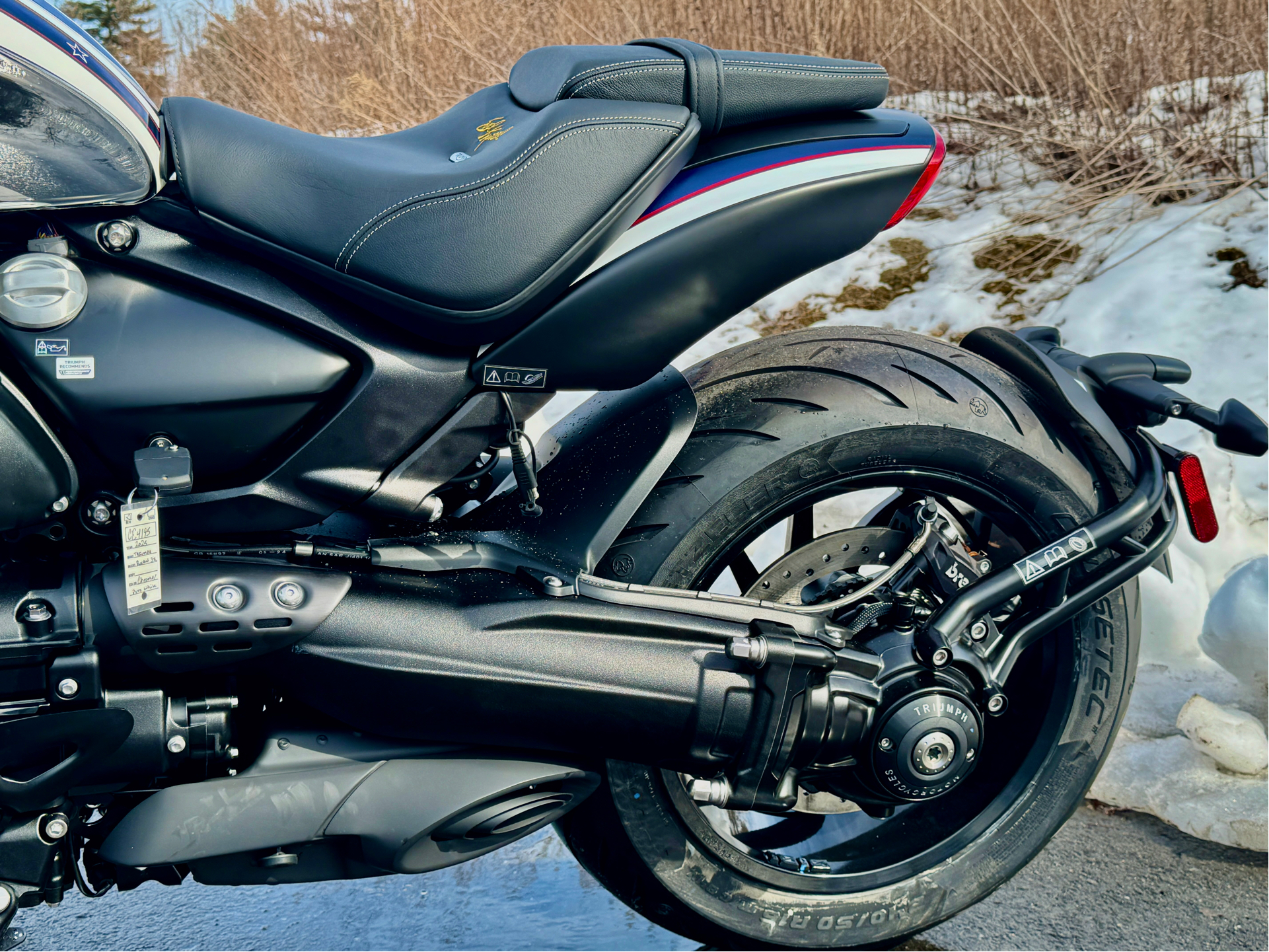 2025 Triumph Rocket 3 Storm R Evel Knievel Limited Edition in Foxboro, Massachusetts - Photo 26
