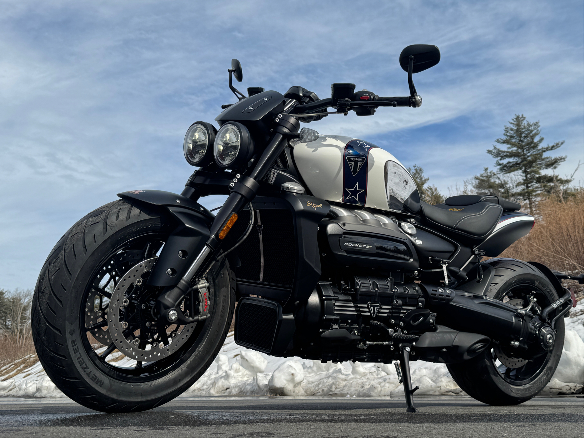 2025 Triumph Rocket 3 Storm R Evel Knievel Limited Edition in Foxboro, Massachusetts - Photo 6