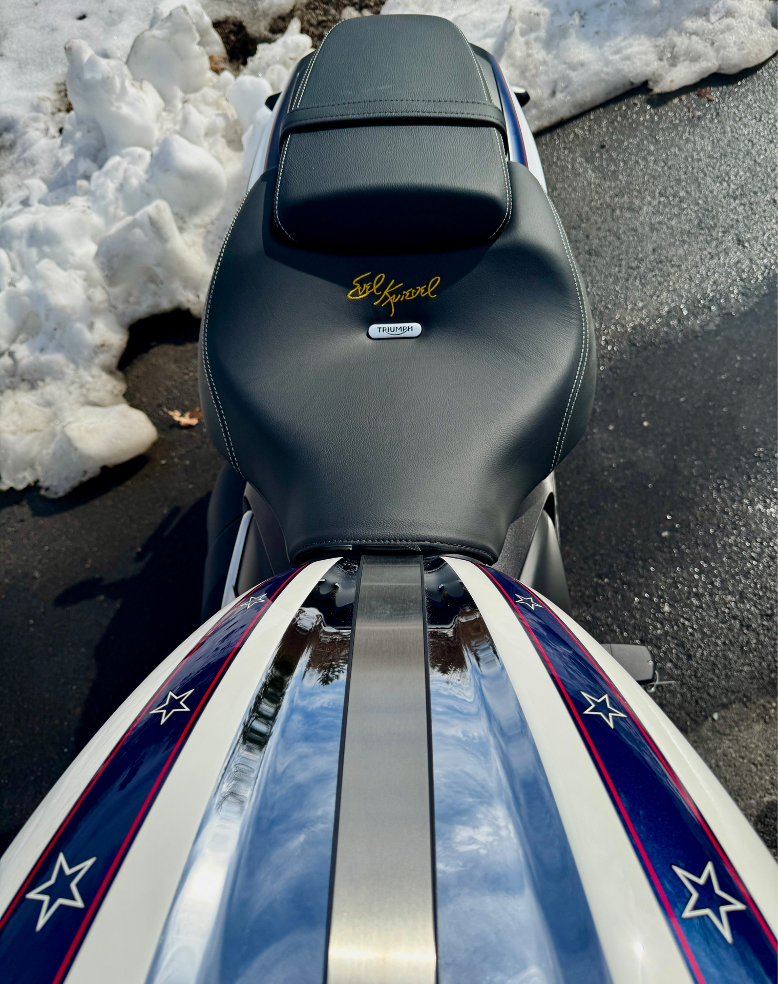 2025 Triumph Rocket 3 Storm R Evel Knievel Limited Edition in Foxboro, Massachusetts - Photo 18