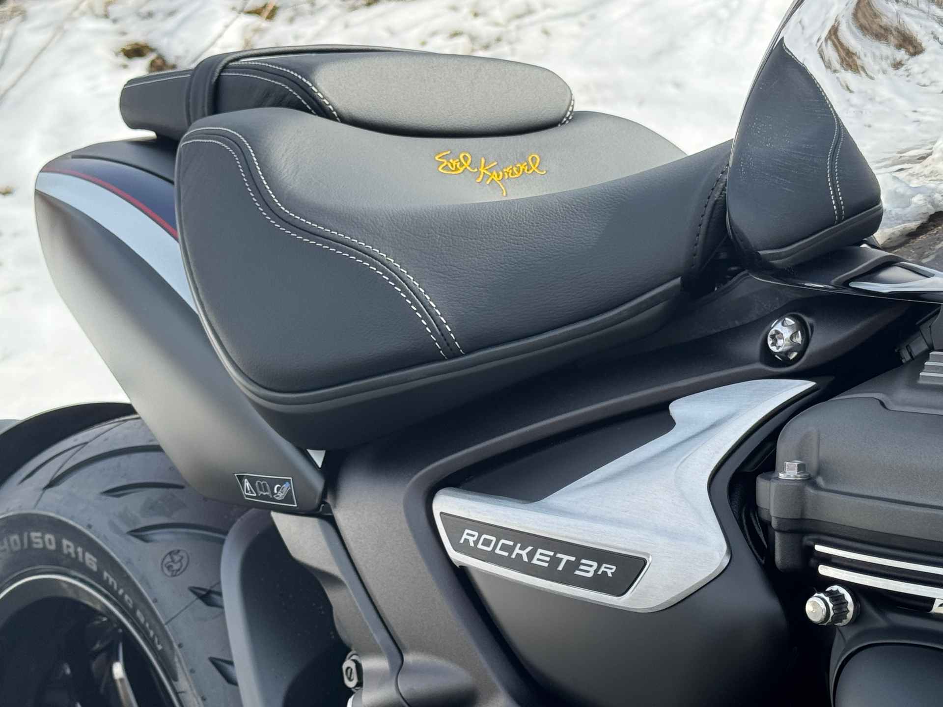 2025 Triumph Rocket 3 Storm R Evel Knievel Limited Edition in Foxboro, Massachusetts - Photo 22