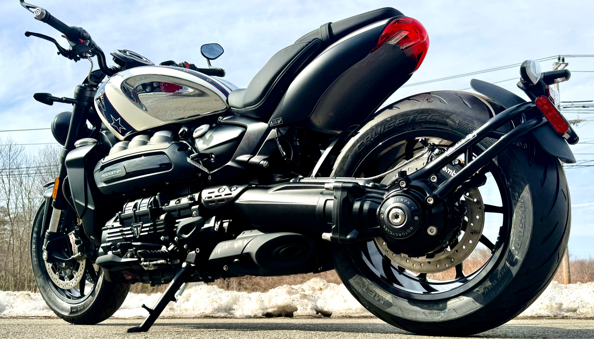 2025 Triumph Rocket 3 Storm R Evel Knievel Limited Edition in Foxboro, Massachusetts - Photo 12