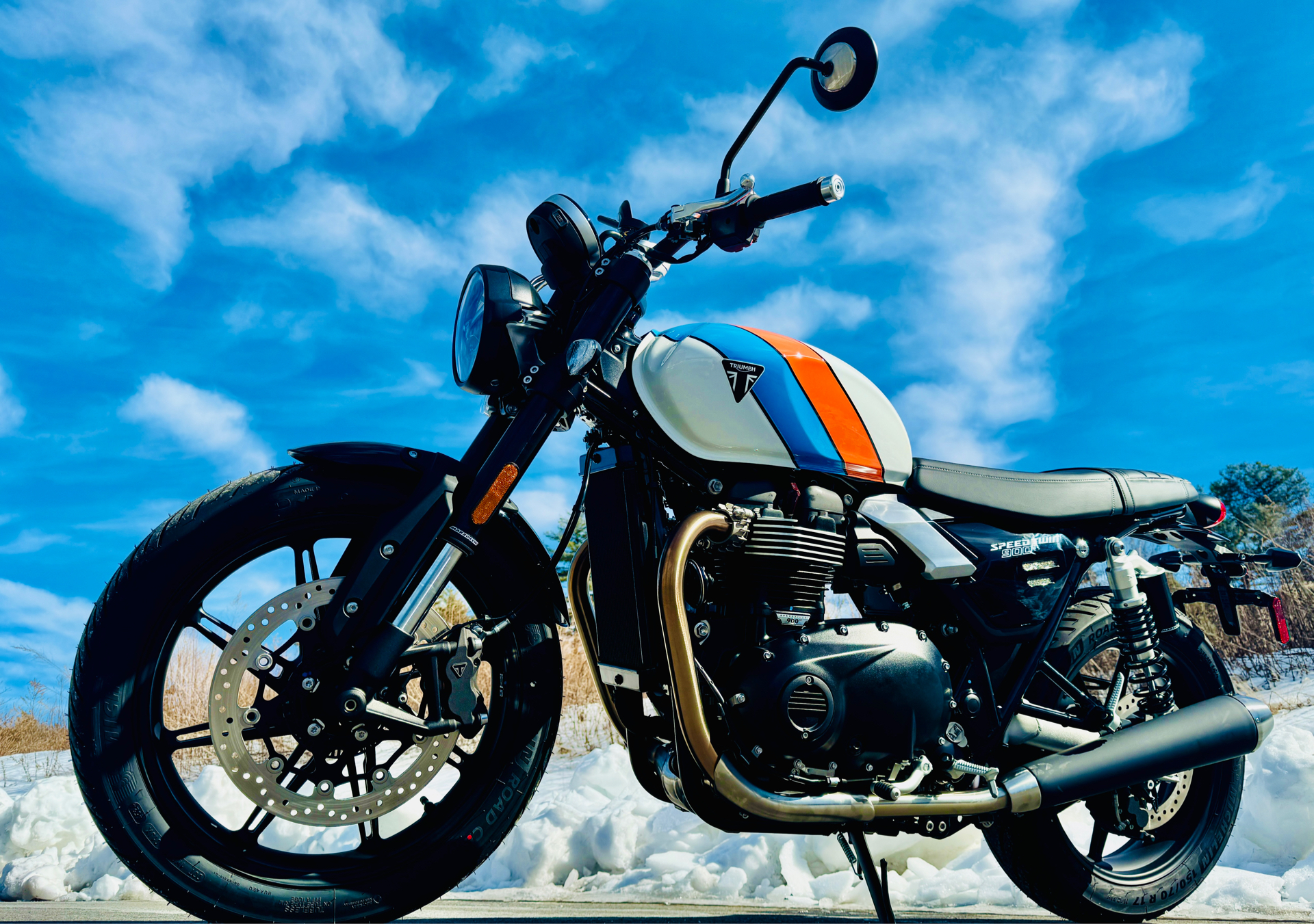 2025 Triumph Speed Twin 900 in Foxboro, Massachusetts - Photo 1