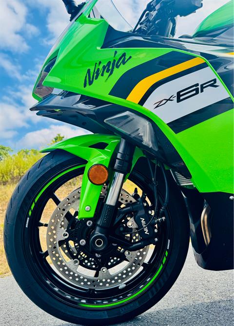 2025 Kawasaki Ninja ZX-6R KRT Edition in Foxboro, Massachusetts - Photo 14