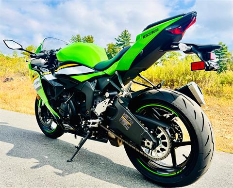 2025 Kawasaki Ninja ZX-6R KRT Edition in Foxboro, Massachusetts - Photo 15