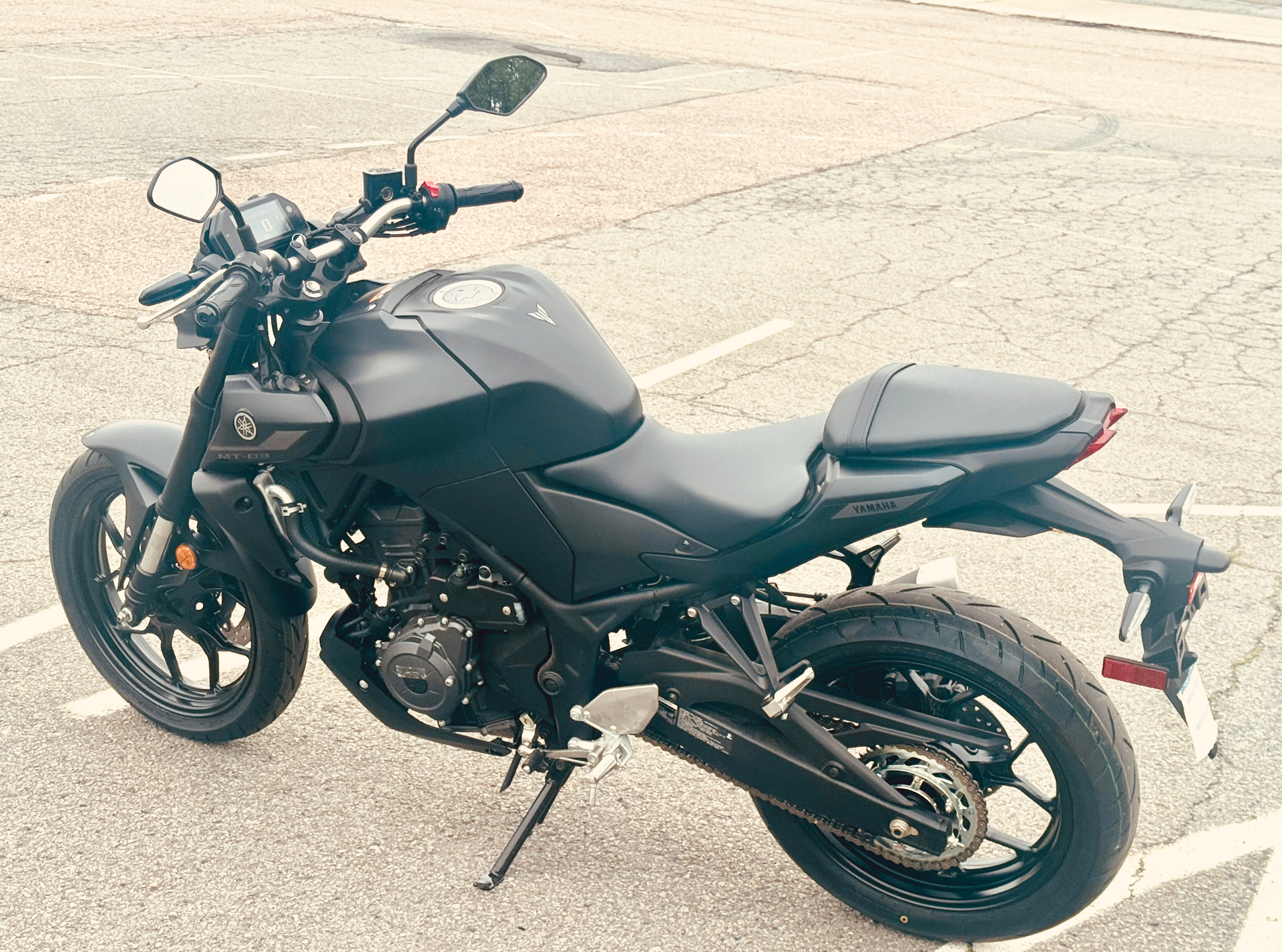2025 Yamaha MT-03 in Foxboro, Massachusetts - Photo 3