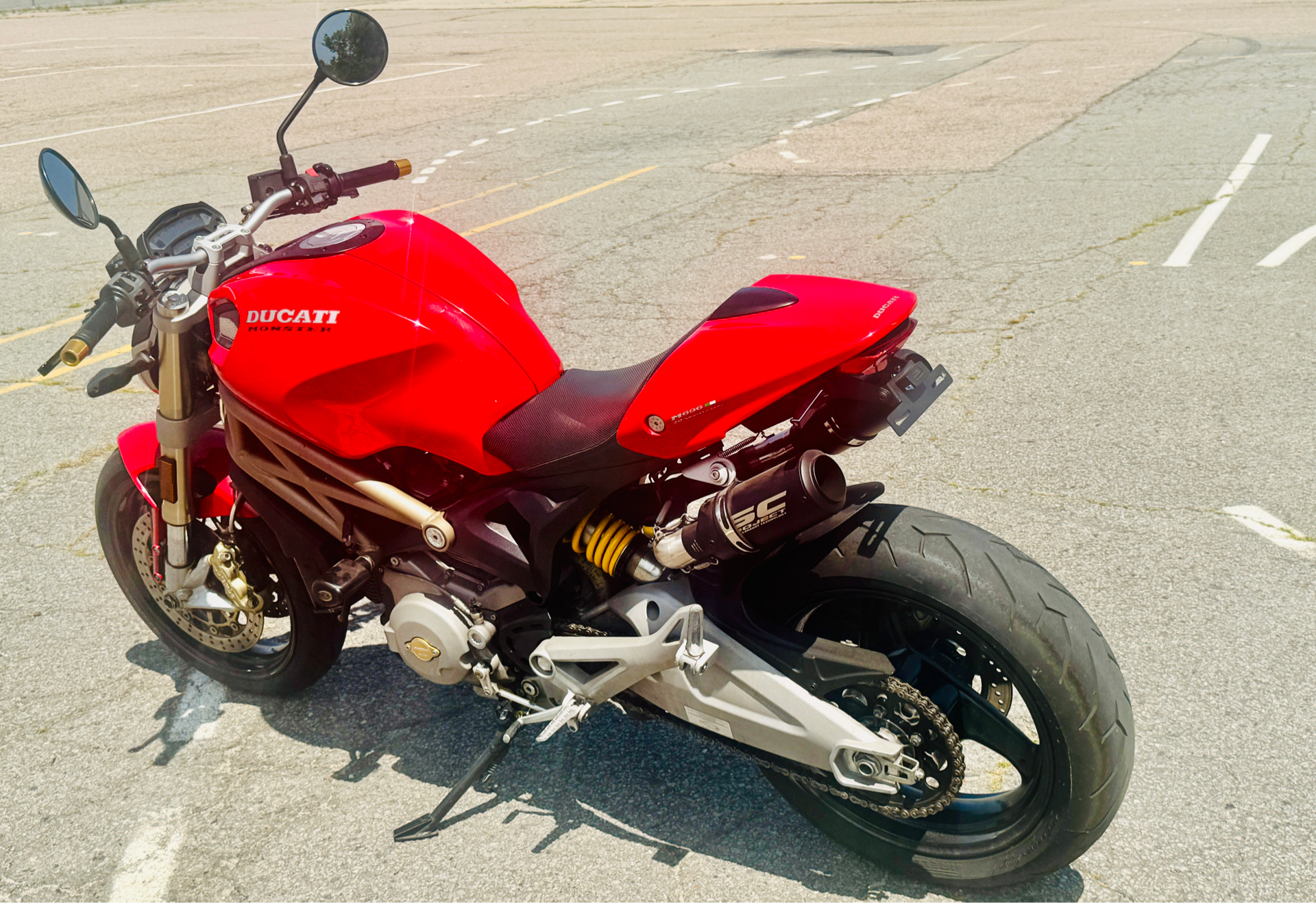 2013 Ducati Monster 696 20th Anniversary in Foxboro, Massachusetts - Photo 9