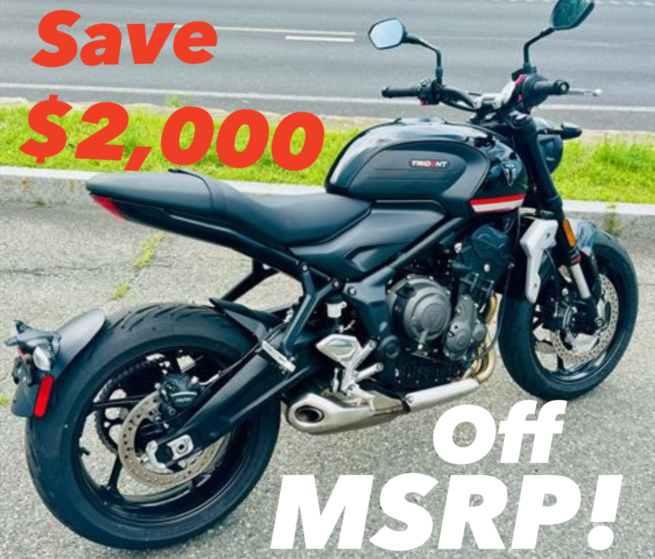 2024 Triumph Trident 660 in Foxboro, Massachusetts - Photo 1