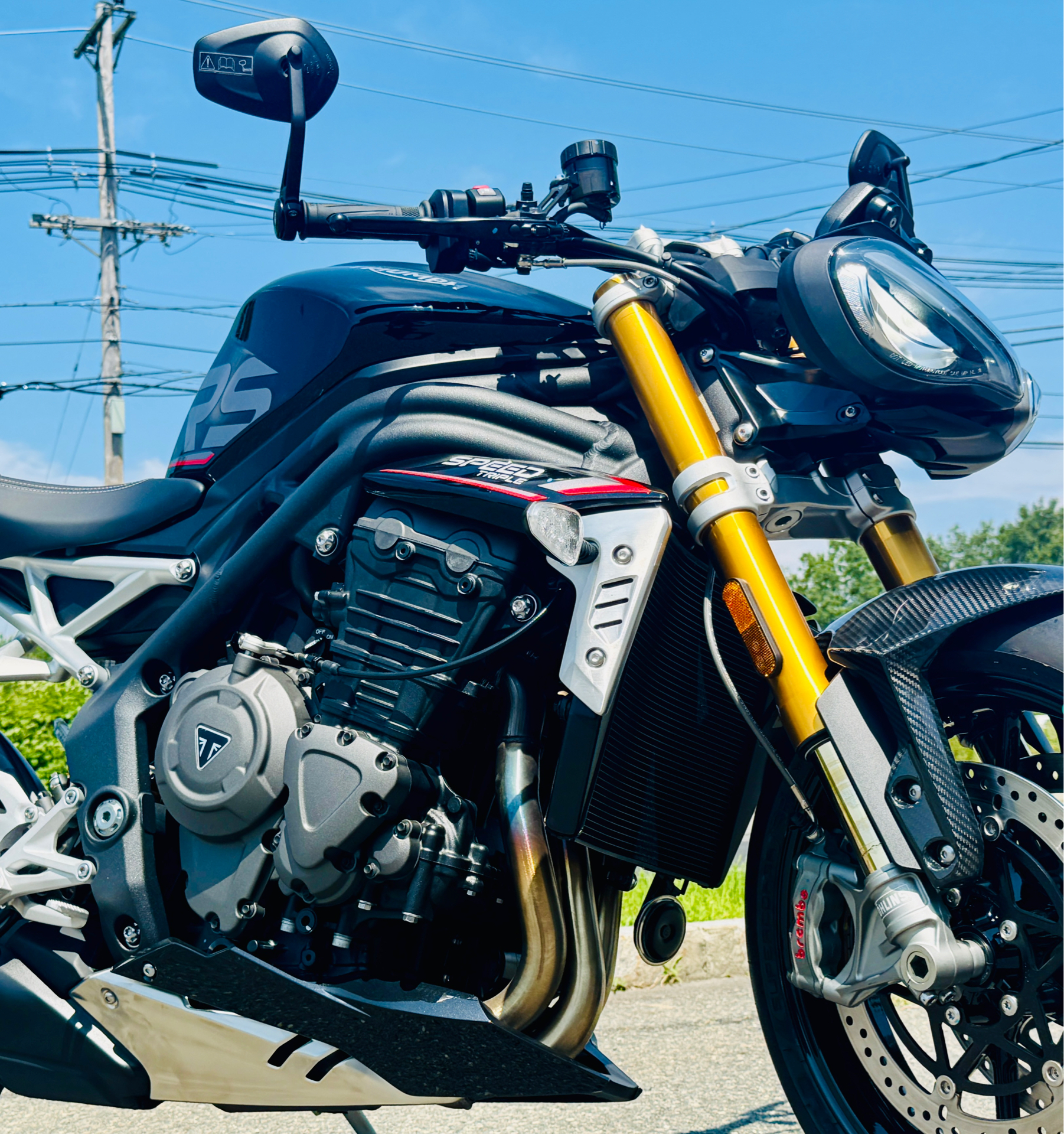 2024 Triumph Speed Triple 1200 RS in Foxboro, Massachusetts - Photo 9