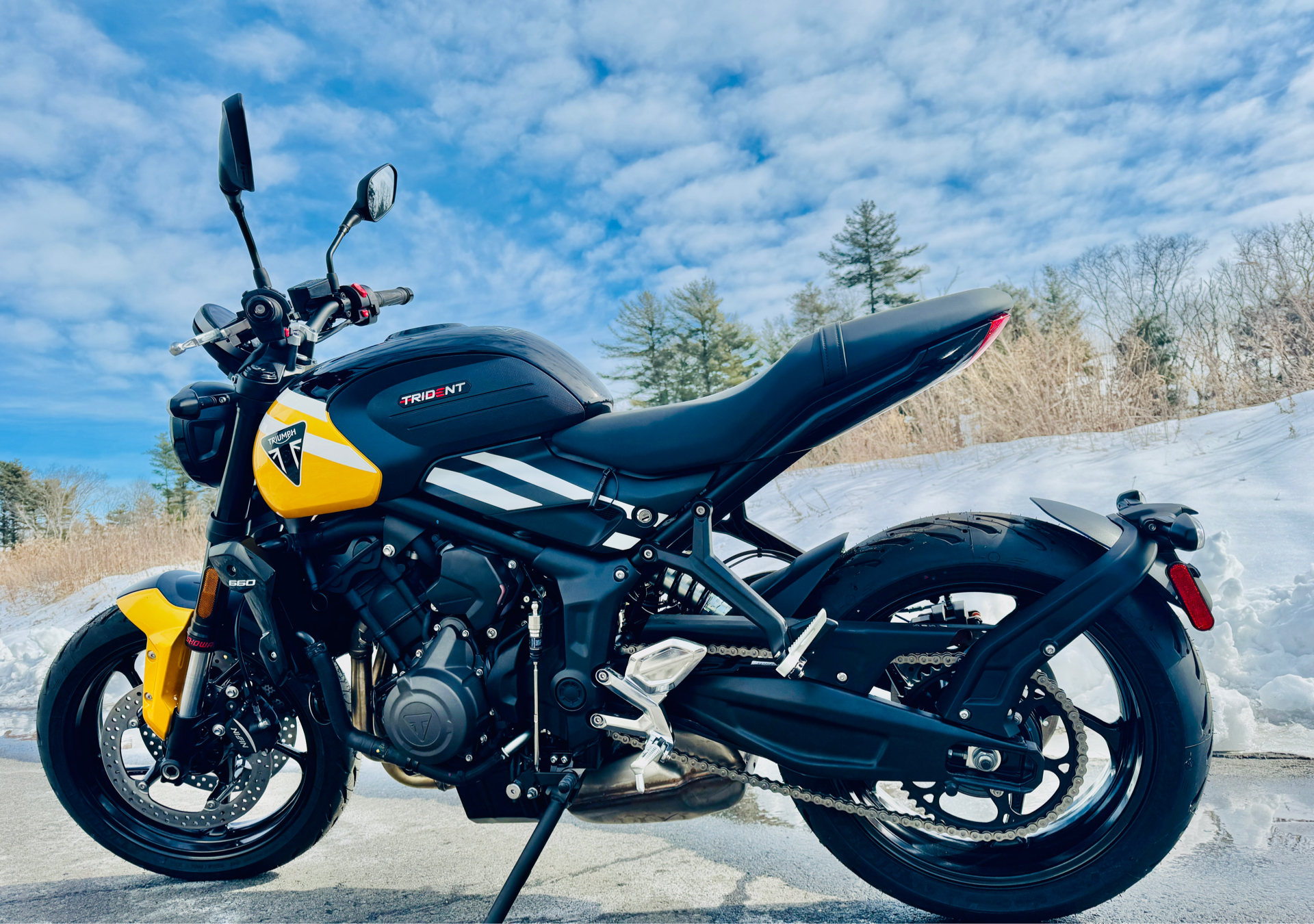 2025 Triumph Trident 660 in Foxboro, Massachusetts - Photo 18