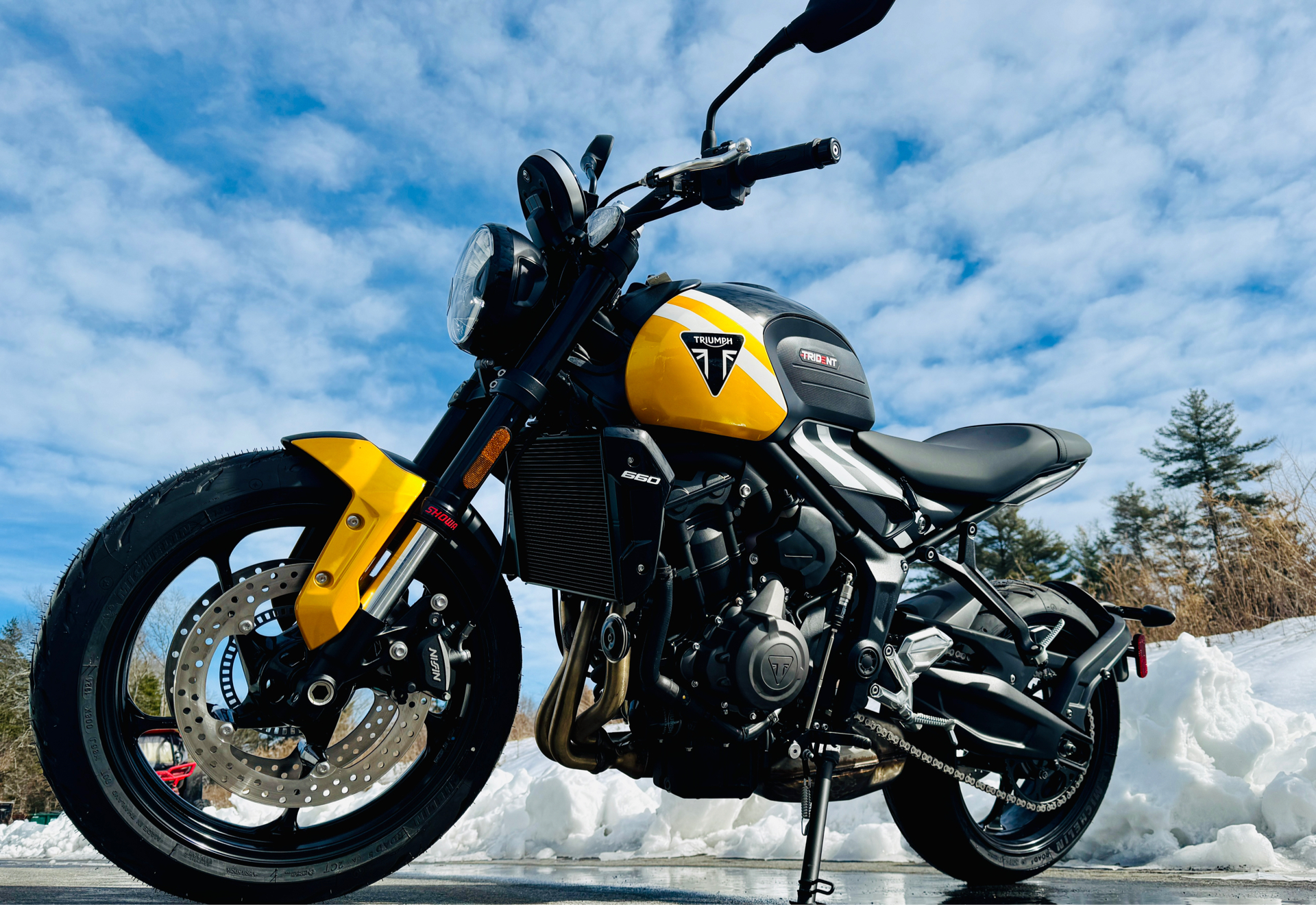 2025 Triumph Trident 660 in Foxboro, Massachusetts - Photo 22