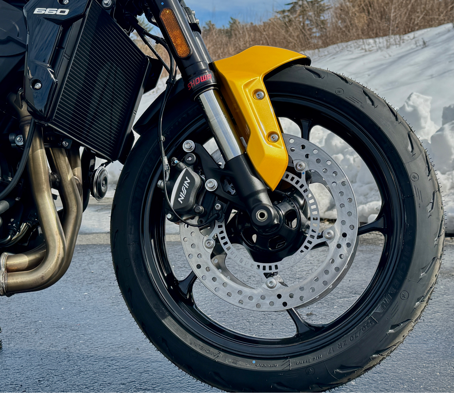 2025 Triumph Trident 660 in Foxboro, Massachusetts - Photo 19