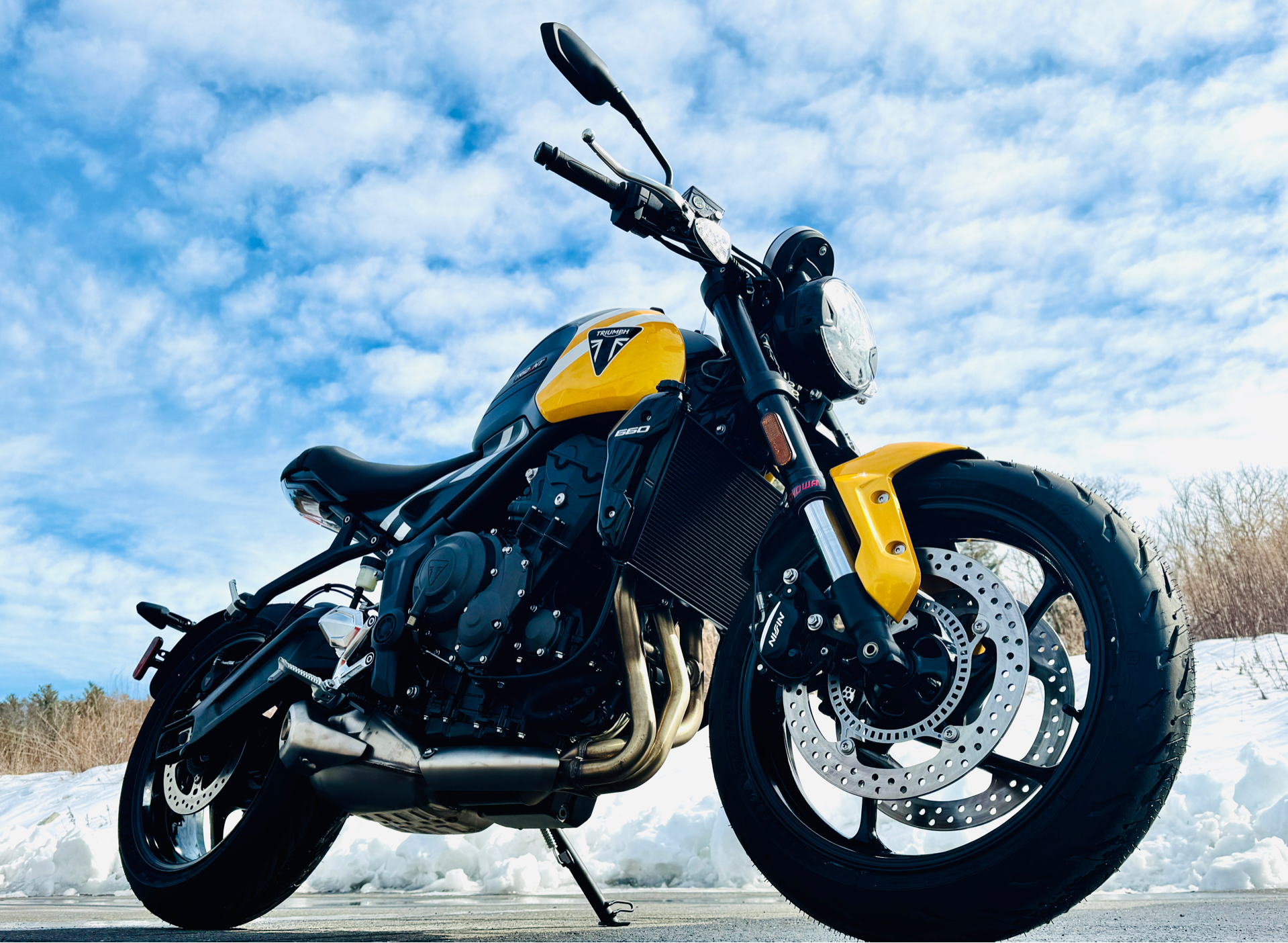2025 Triumph Trident 660 in Foxboro, Massachusetts - Photo 24