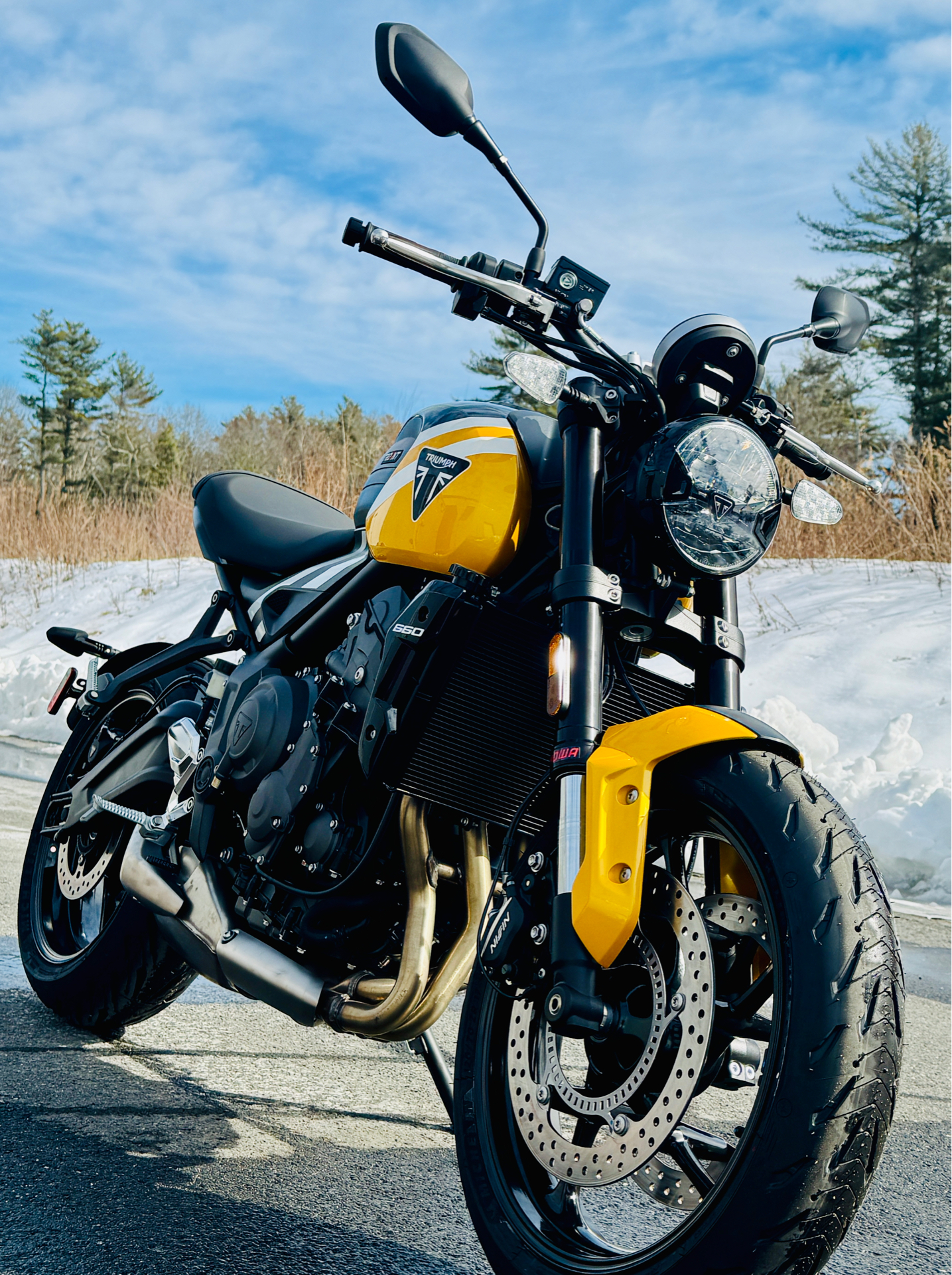 2025 Triumph Trident 660 in Foxboro, Massachusetts - Photo 20