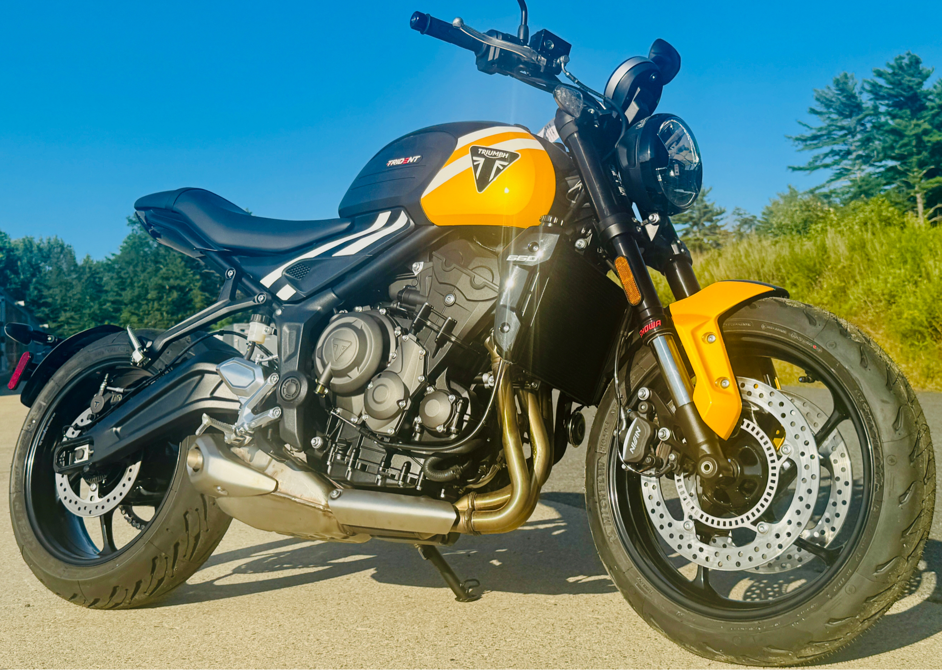 2025 Triumph Trident 660 in Foxboro, Massachusetts - Photo 19