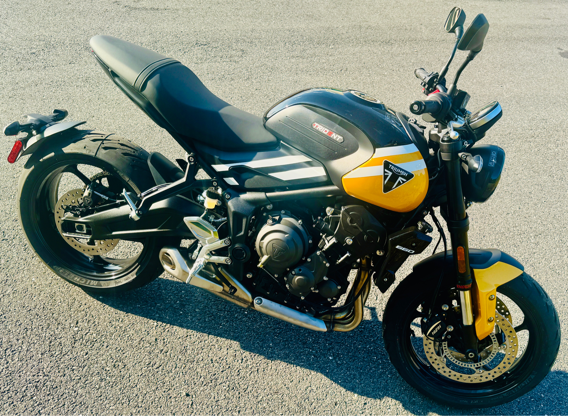 2025 Triumph Trident 660 in Foxboro, Massachusetts - Photo 11