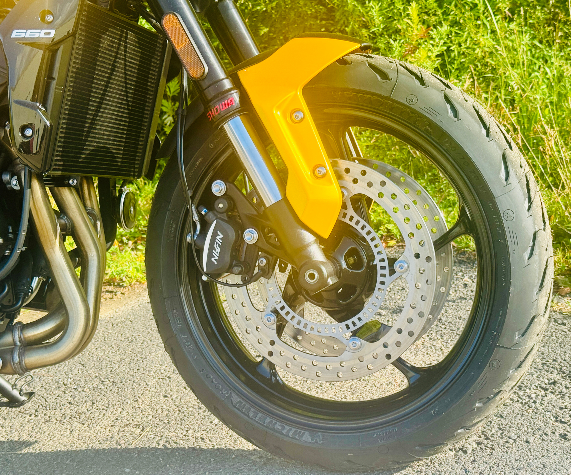 2025 Triumph Trident 660 in Foxboro, Massachusetts - Photo 23