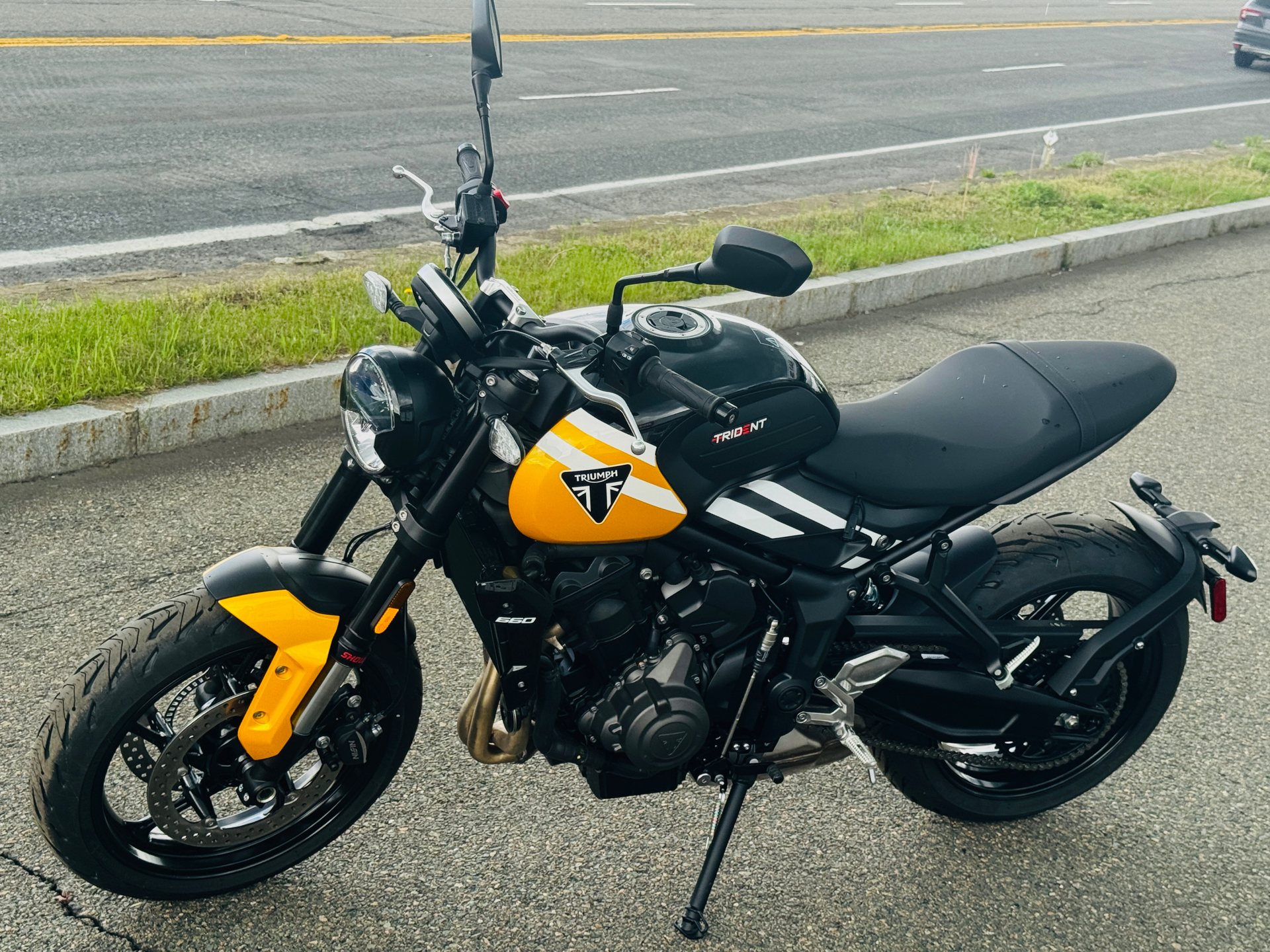 2025 Triumph Trident 660 in Foxboro, Massachusetts - Photo 18