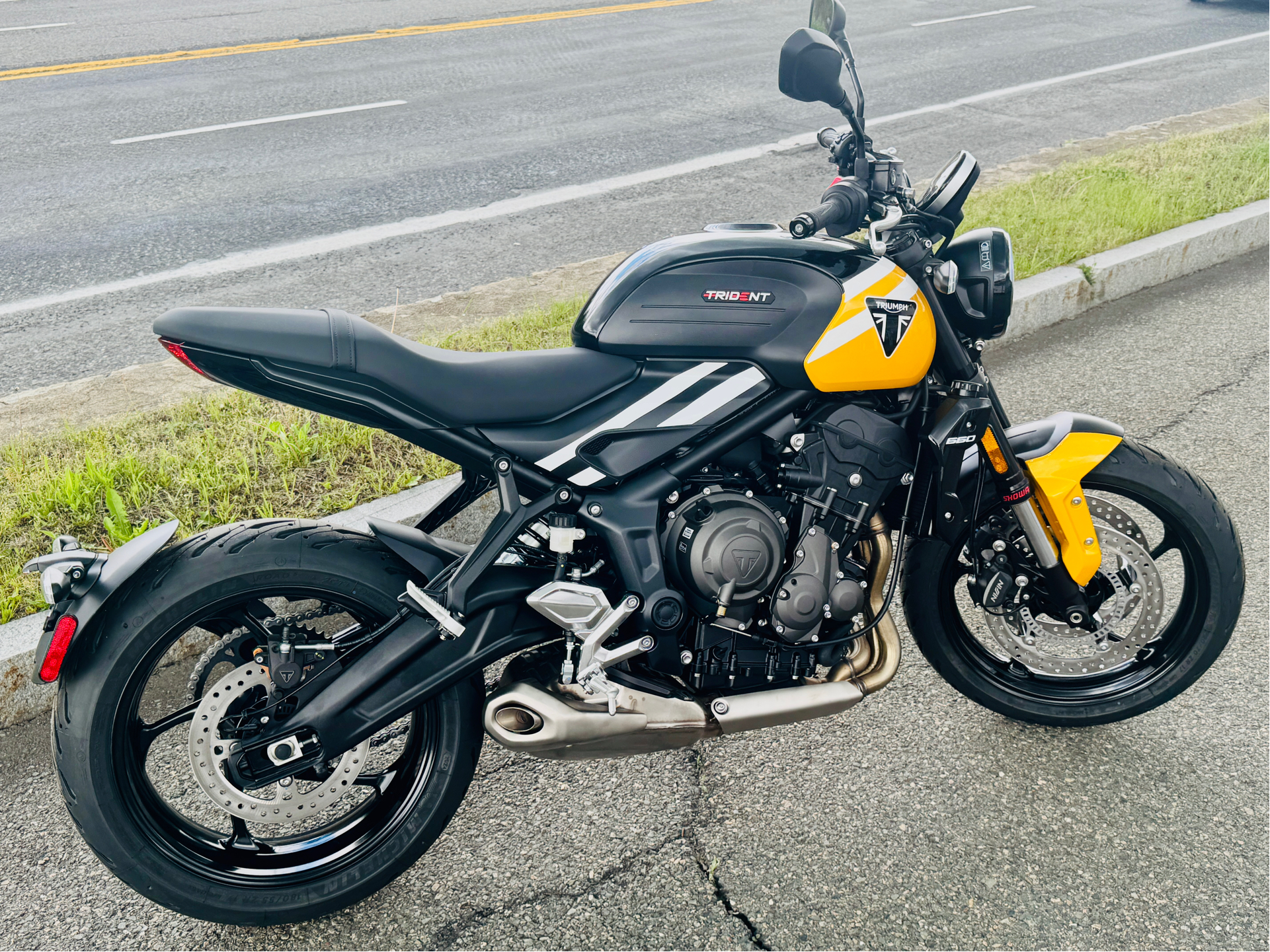 2025 Triumph Trident 660 in Foxboro, Massachusetts - Photo 1