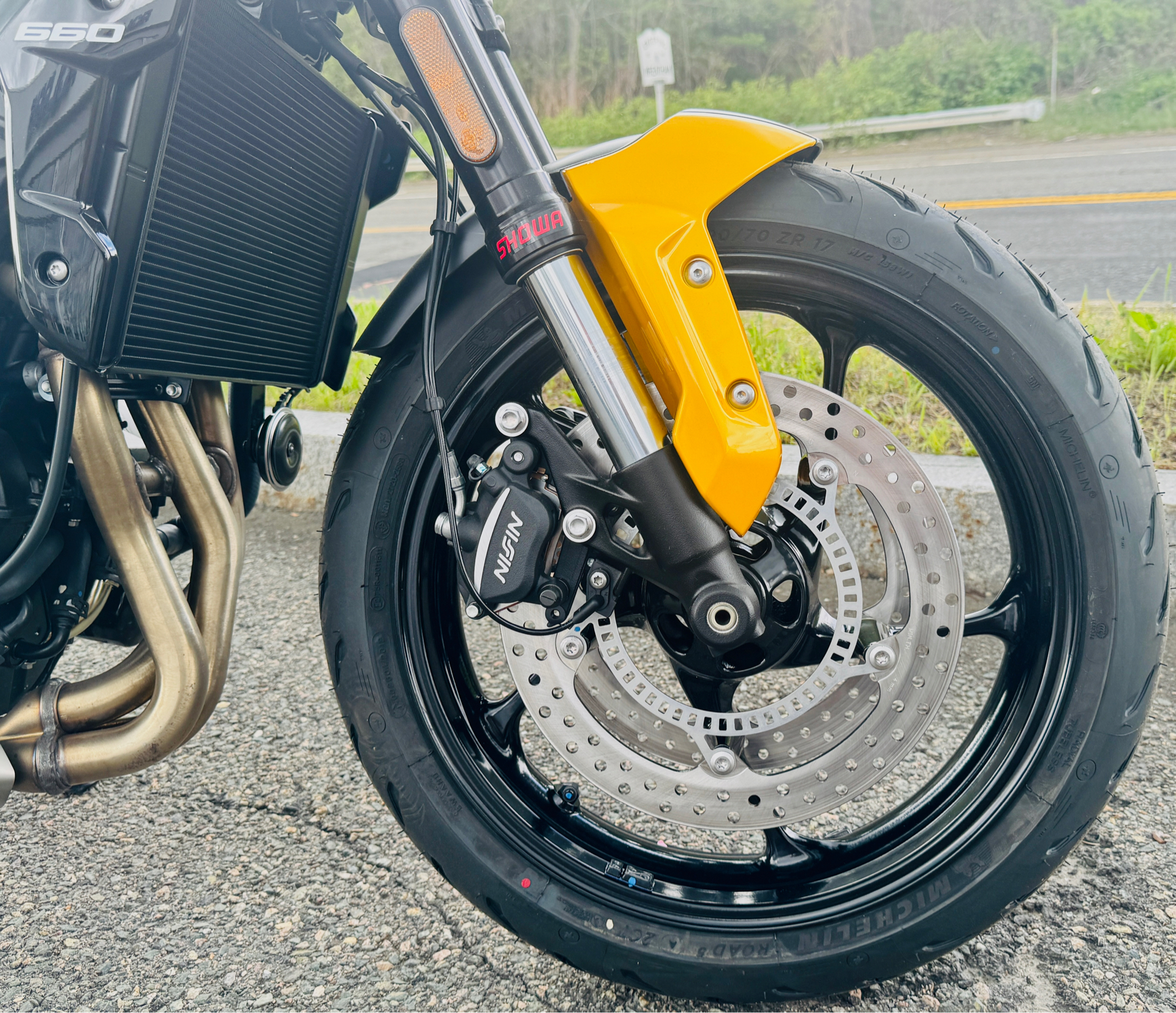 2025 Triumph Trident 660 in Foxboro, Massachusetts - Photo 21