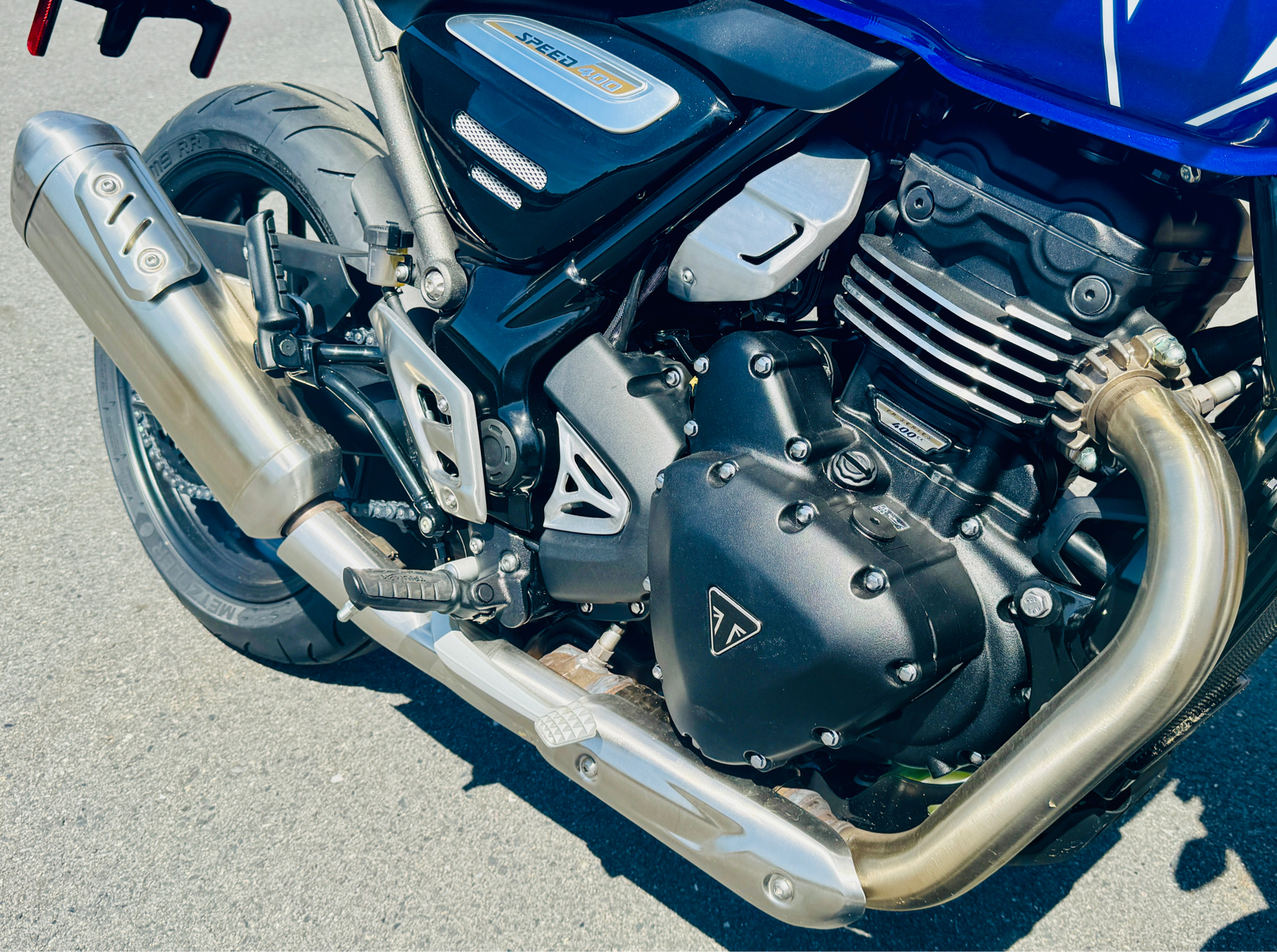 2025 Triumph Speed 400 in Foxboro, Massachusetts - Photo 6