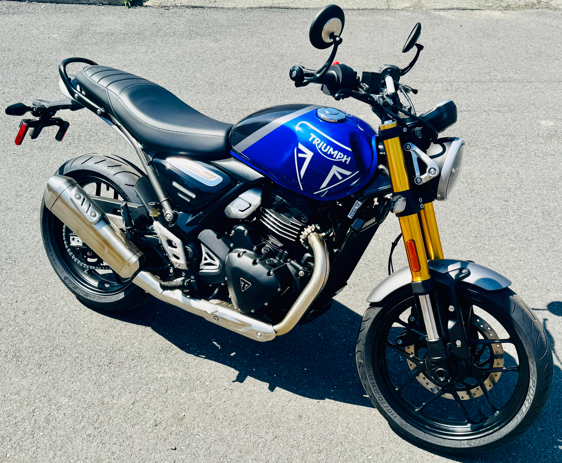 2025 Triumph Speed 400 in Foxboro, Massachusetts - Photo 5