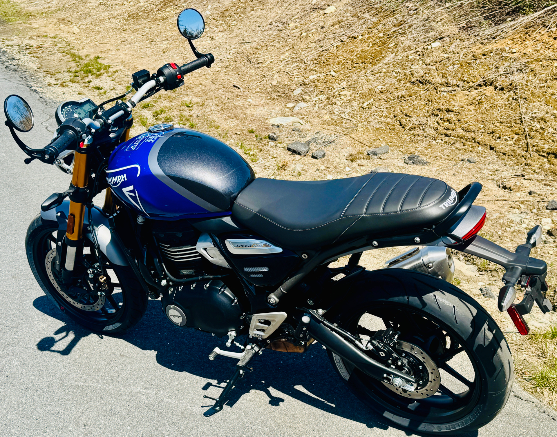 2025 Triumph Speed 400 in Foxboro, Massachusetts - Photo 12
