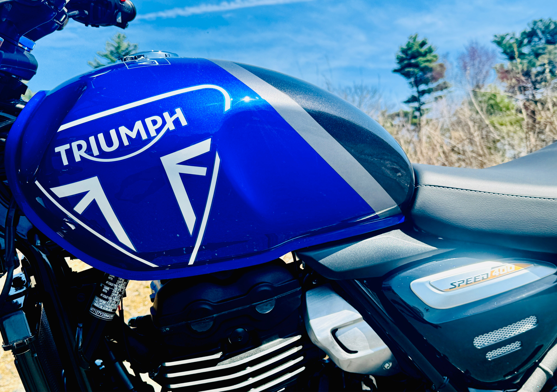 2025 Triumph Speed 400 in Foxboro, Massachusetts - Photo 5