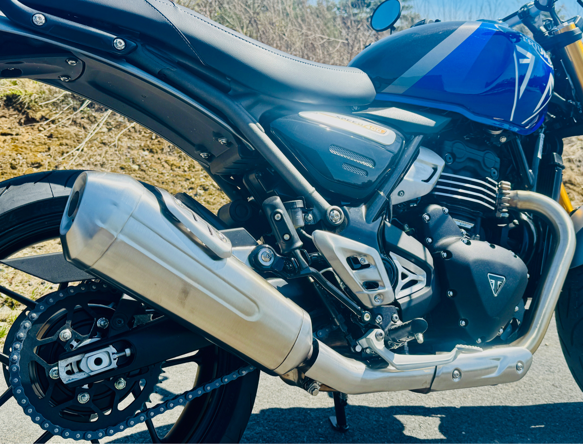 2025 Triumph Speed 400 in Foxboro, Massachusetts - Photo 2