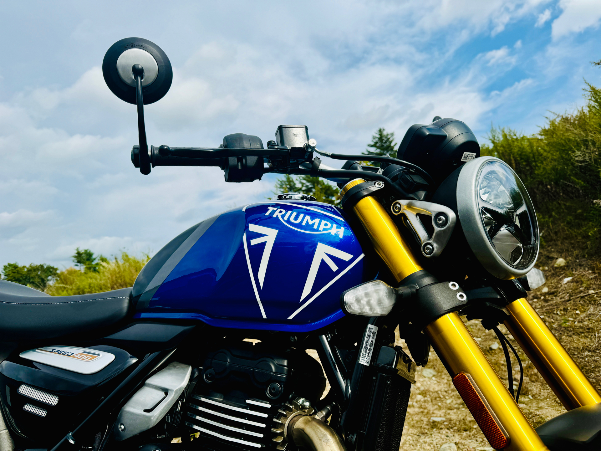 2024 Triumph Speed 400 in Foxboro, Massachusetts - Photo 22