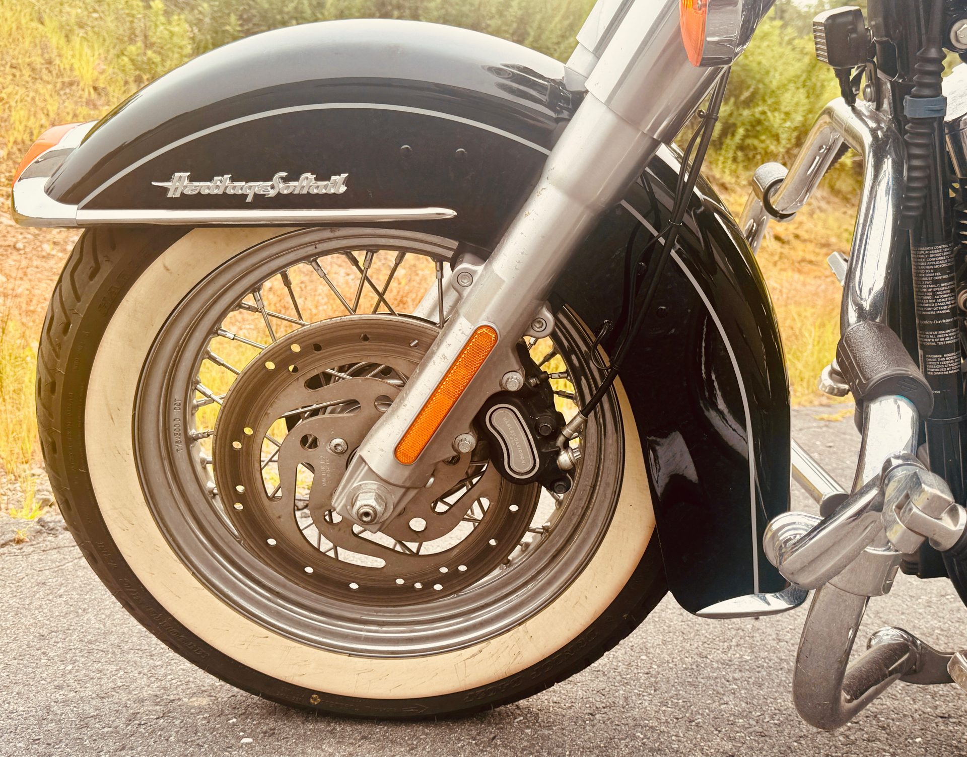 2011 Harley-Davidson Heritage Softail® Classic Peace Officer in Foxboro, Massachusetts - Photo 23