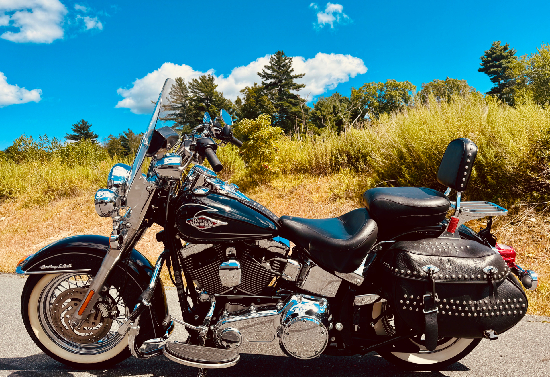 2011 Harley-Davidson Heritage Softail® Classic Peace Officer in Foxboro, Massachusetts - Photo 1
