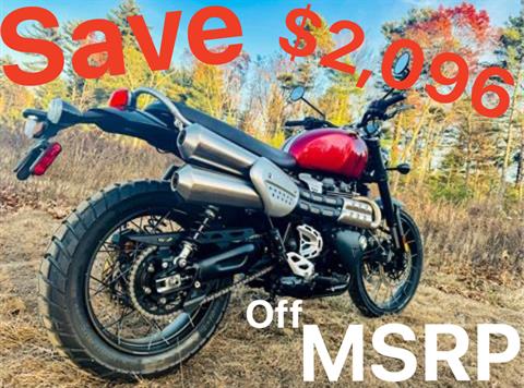 2024 Triumph Scrambler 1200 X in Foxboro, Massachusetts