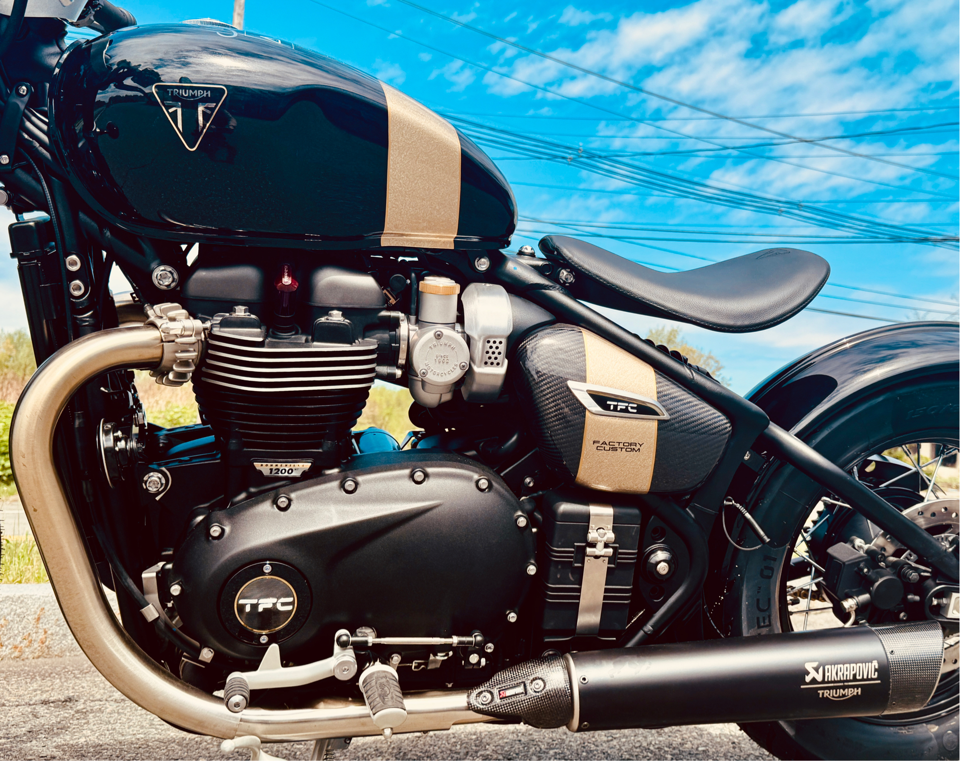 2025 Triumph Bonneville Bobber TFC in Foxboro, Massachusetts - Photo 2
