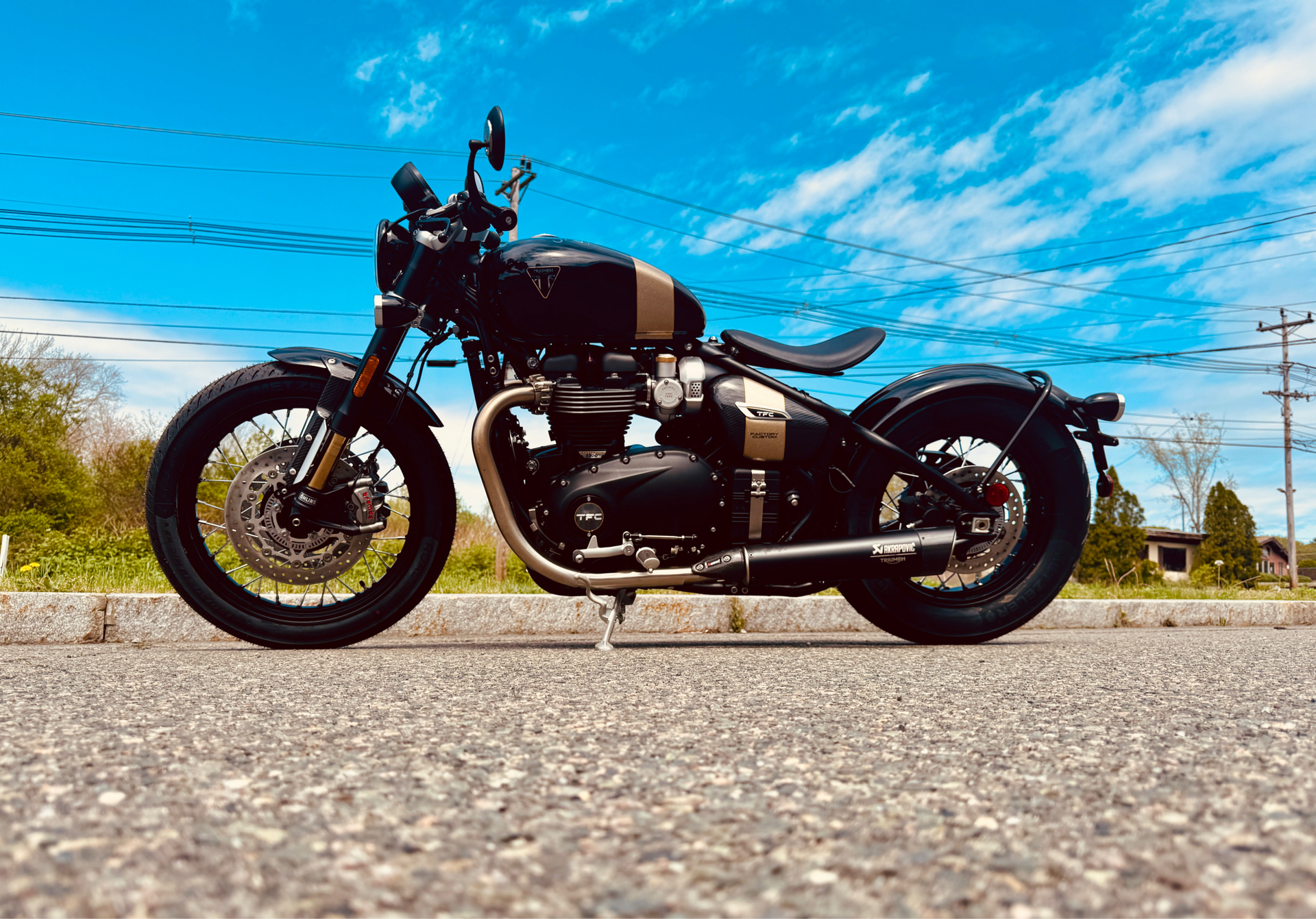 2025 Triumph Bonneville Bobber TFC in Foxboro, Massachusetts - Photo 3
