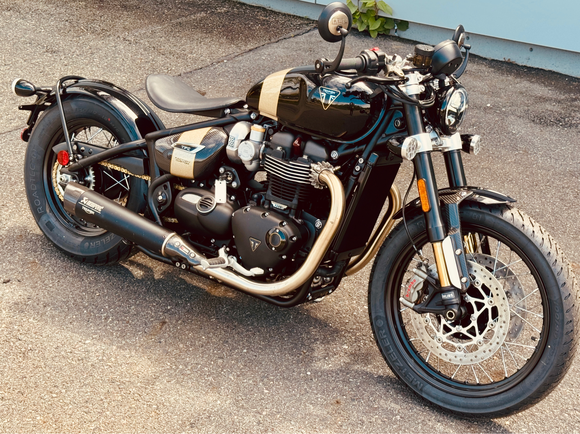 2025 Triumph Bonneville Bobber TFC in Foxboro, Massachusetts - Photo 1