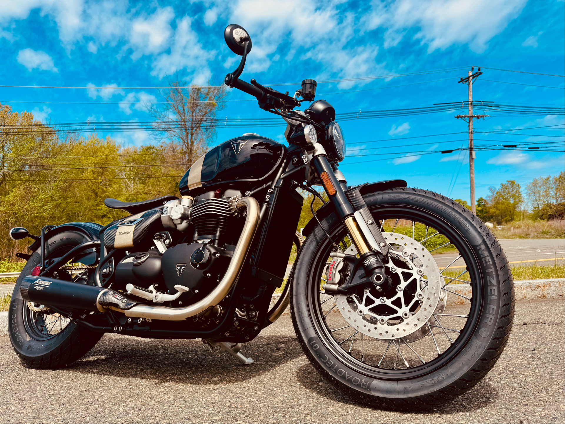 2025 Triumph Bonneville Bobber TFC in Foxboro, Massachusetts - Photo 13