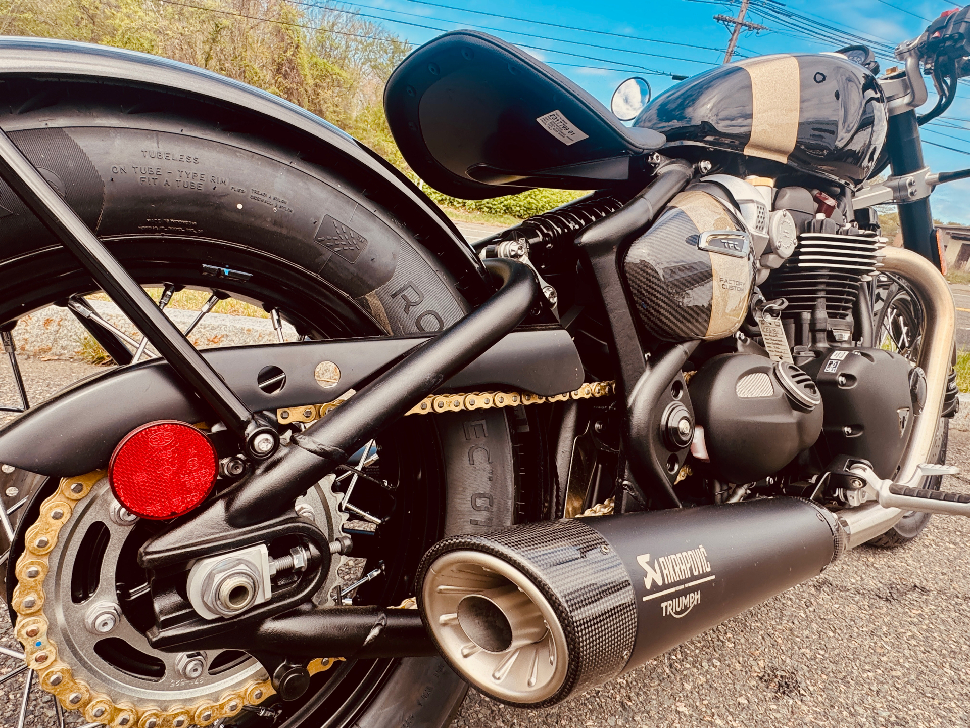 2025 Triumph Bonneville Bobber TFC in Foxboro, Massachusetts - Photo 8