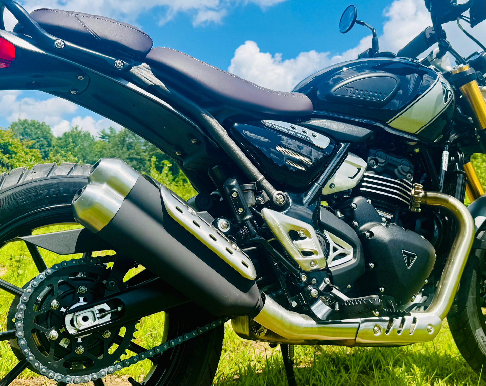 2025 Triumph Scrambler 400 X in Foxboro, Massachusetts - Photo 10