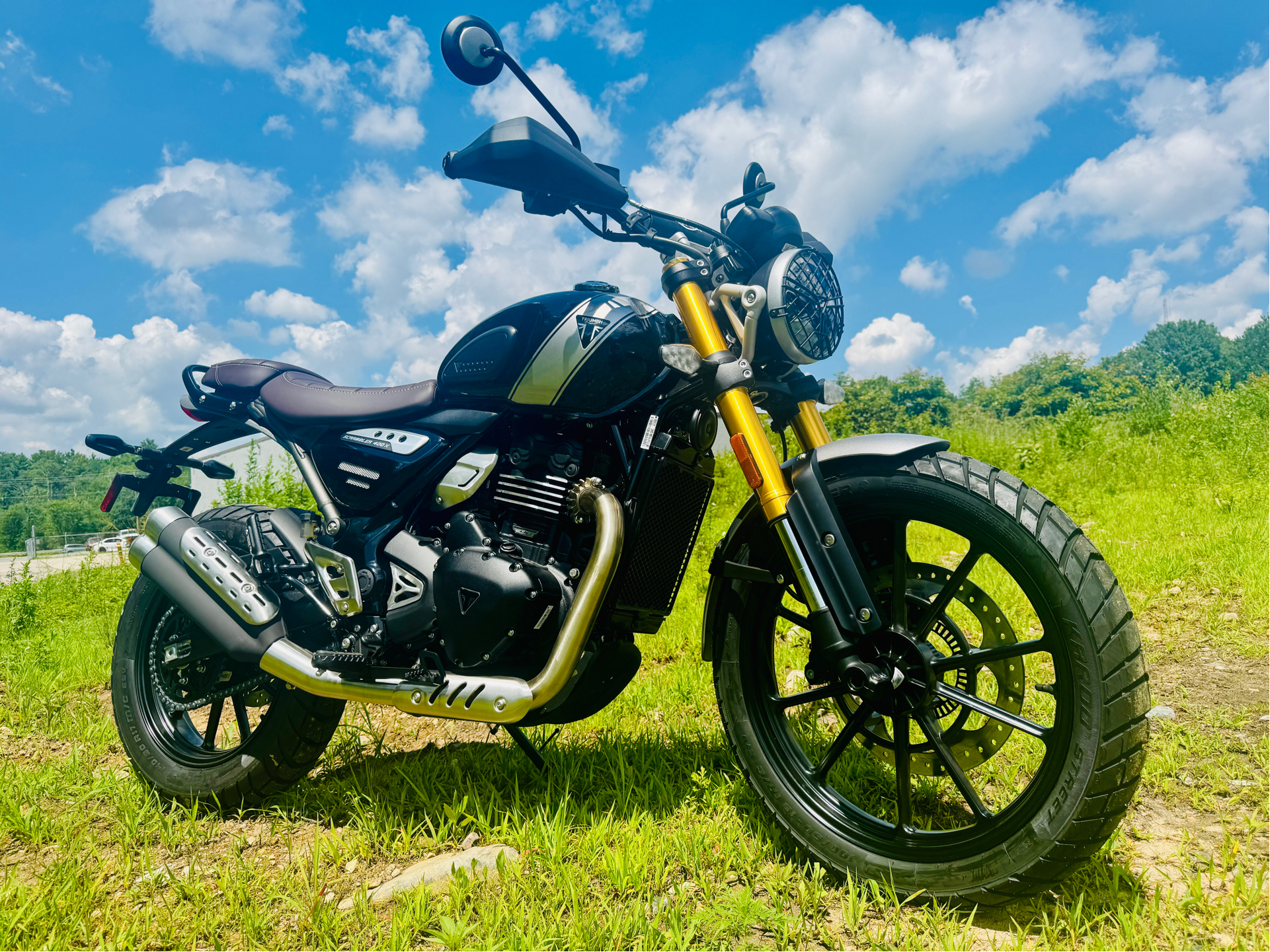 2025 Triumph Scrambler 400 X in Foxboro, Massachusetts - Photo 1
